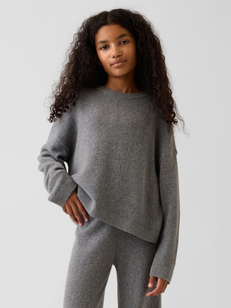 Grå - Gap CashSoft Oversized Jumper (4-13år) - Bild 1 av 4