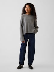 Grå - Gap CashSoft Oversized Jumper (4-13år) - Bild 3 av 4