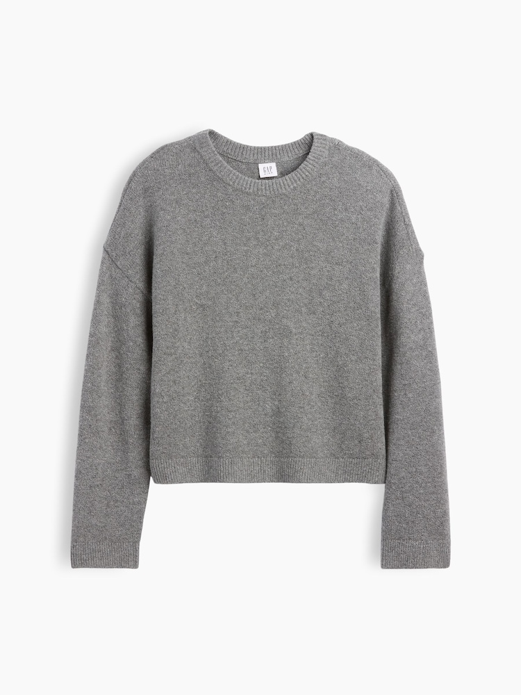 Grå - Gap CashSoft Oversized Jumper (4-13år) - Bild 4 av 4