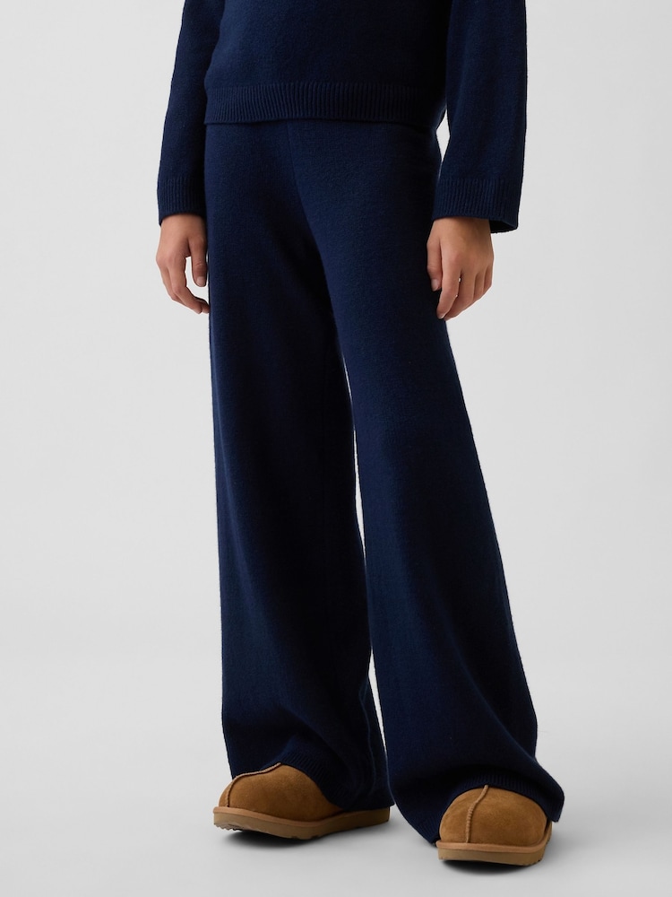 Marin - Gap CashSoft Wide-Leg Knitted Trousers (4-13yrs) - Bild 1 av 4