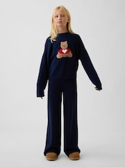 Marin - Gap CashSoft Wide-Leg Knitted Trousers (4-13yrs) - Bild 3 av 4