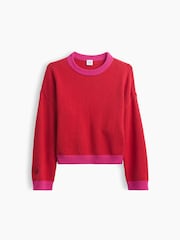 Röd/Rosa - Gap CashSoft Oversized Jumper (4-13år) - Bild 4 av 4
