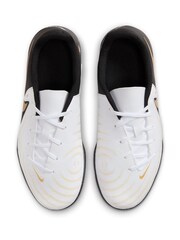 Nike White Jr. Phantom Club Indoor Court Football Boots - Image 9 of 11