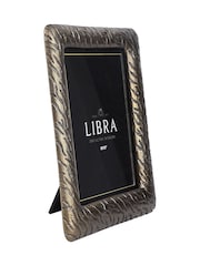 Libra Interiors Antique Brass Gold Kavari Tiger Photo Frame 8x10 - Image 2 of 7