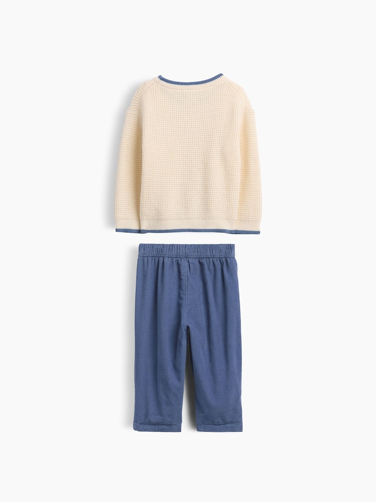 Gap Jumper and Corduroy Trousers Outfit Set (0-24mths) - Bilde 2 av 3 Gap Jumper and Corduroy Trousers Outfit Set (0-24mths) - Bilde 2 av 3