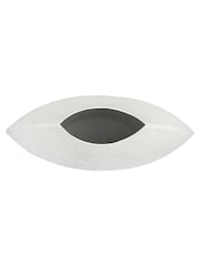 Libra Interiors White Samui White Stonewash Moon Vase - Image 4 of 7
