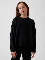 Svart - Gap CashSoft Oversized Jumper (4-13år) - Bild 1 av 5