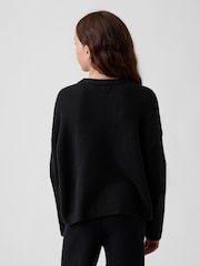 Svart - Gap CashSoft Oversized Jumper (4-13år) - Bild 2 av 5
