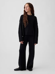 Svart - Gap CashSoft Oversized Jumper (4-13år) - Bild 3 av 5