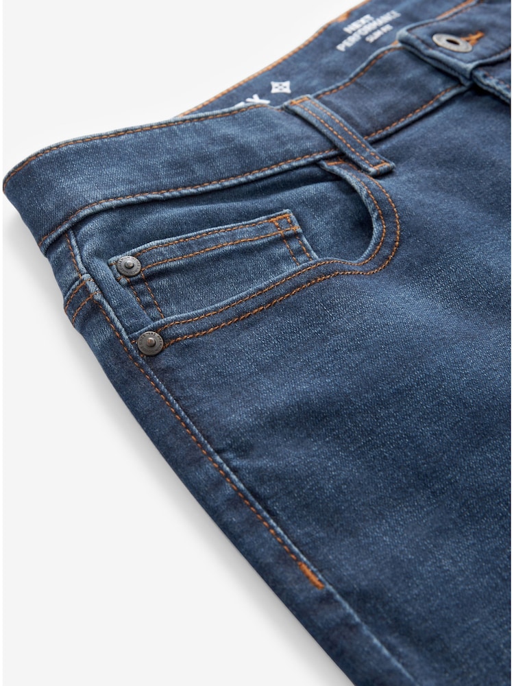 Blue Slim Fit Motionflex Jeans - Image 9 of 10