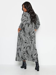 Yours Curve Black Maxi Dress - Image 2 of 4