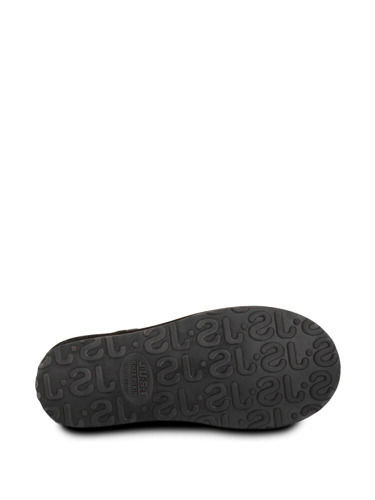 Just Sheepskin™ Black Ladies Mini Classic Boots - Image 5 of 5