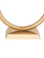 Libra Interiors Gold Luca Ring Candlestick - Image 5 of 5