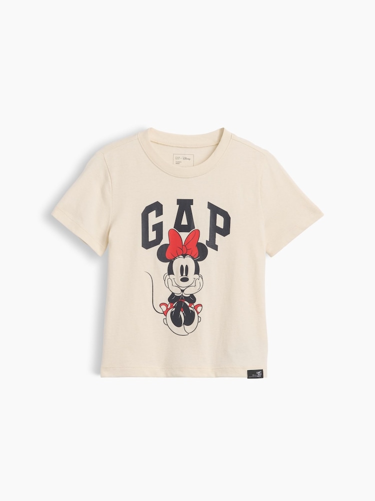 Gap Disney Minnie Mouse Logo Short Sleeve T-Shirt (6mths-5yrs) - Bilde 1 av 3
