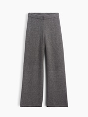Grå - Gap CashSoft Wide-Leg Knitted Trousers (4-13yrs) - Bild 4 av 5