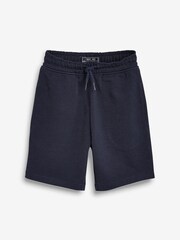 Navy Blue 1 Pack Basic Jersey Shorts (3-16yrs) - Image 2 of 3