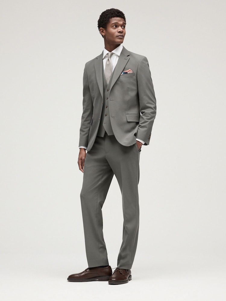 Green Regular Fit Motionflex Stretch Waistcoat - Image 2 of 6