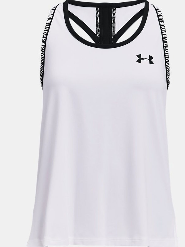 Under Armour White/Black Knockout Tank - Image 1 of 2