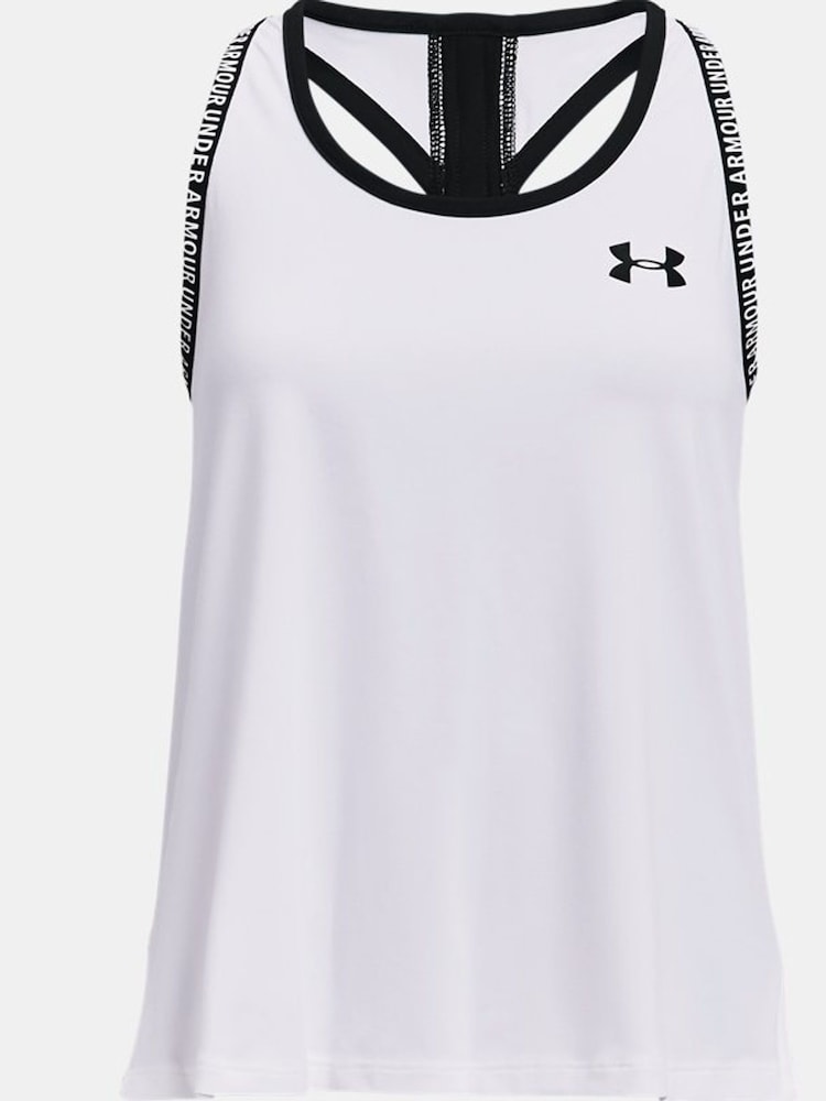 Under Armour White/Black Knockout Tank - Image 2 of 2