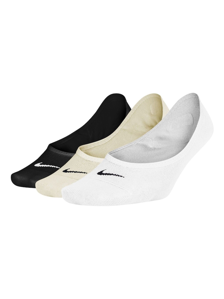 Nike Multi Everyday Lightweight Training Footie Socks 3 Pack - Image 1 of 1