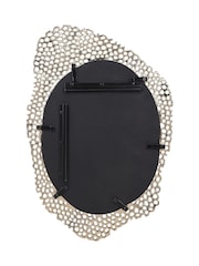 Libra Interiors Gold Miel Cast Aluminium Large Mirror - Image 4 of 7