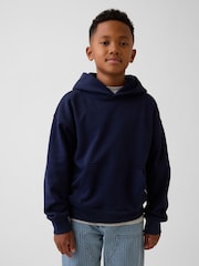 Marinen - Gap Heavyweight Relaxed Hoodie (4-13yrs) - Bilde 1 av 5