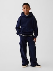 Marinen - Gap Heavyweight Relaxed Hoodie (4-13yrs) - Bilde 5 av 5