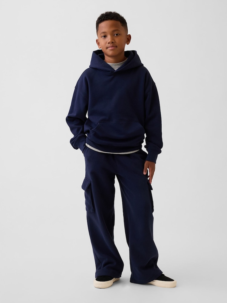 Marinen - Gap Heavyweight Relaxed Hoodie (4-13yrs) - Bilde 5 av 5