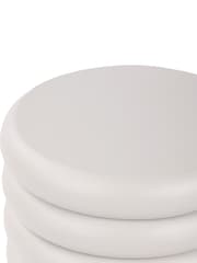 Libra Interiors Cream Palais Side Table - Image 5 of 6
