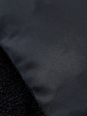 Catherine Lansfield Black Cosy Textured Soft and Warm Duvet Cover Set - Image 4 of 4