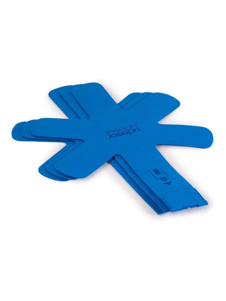 Joseph Joseph 3 Piece Blue Space Pan Protector Set - Image 1 of 3