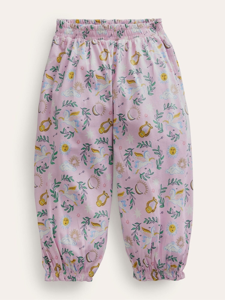 Boden Pink Jersey Harem Style Trousers - Image 1 of 3 Boden Pink Jersey Harem Style Trousers - Image 1 of 3