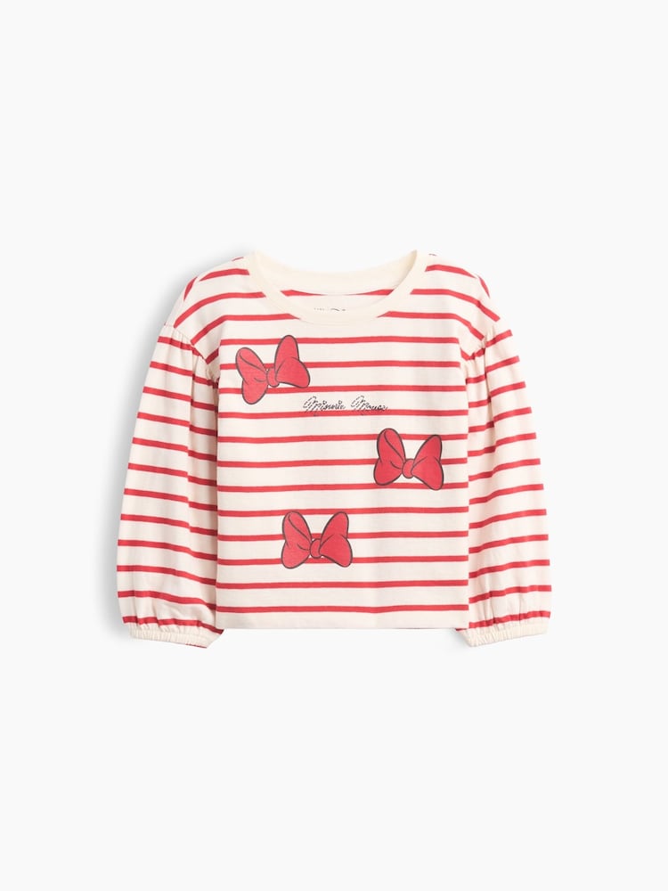 Gap Red Disney Stripe Long Sleeve T-Shirt (6mths-5yrs) - Image 1 of 2 Gap Red Disney Stripe Long Sleeve T-Shirt (6mths-5yrs) - Image 1 of 2
