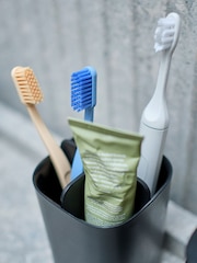 Joseph Joseph Black EasyStore Toothbrush Caddy - Image 3 of 4