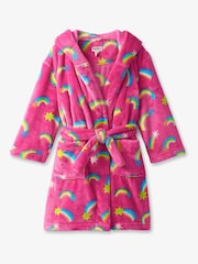 Hatley Pink Shooting Star Fleece Robe - Image 1 of 2