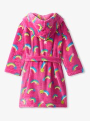 Hatley Pink Shooting Star Fleece Robe - Image 2 of 2