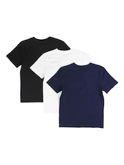 Polo Ralph Lauren Cotton Crew Neck Undershirt T-Shirts 3 Pack - صورة 2 من 3