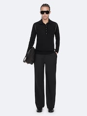Μαύρο - AllSaints Martel Polo Shirts - Εικόνα 3 από 8