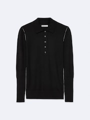 Μαύρο - AllSaints Martel Polo Shirts - Εικόνα 8 από 8