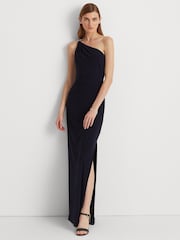 Lauren Ralph Lauren Belina Jersey One Shoulder Gown - Image 1 of 16