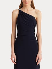 Lauren Ralph Lauren Belina Jersey One Shoulder Gown - Image 13 of 16