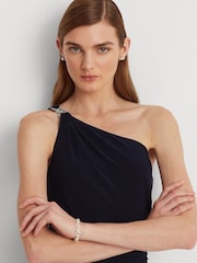 Lauren Ralph Lauren Belina Jersey One Shoulder Gown - Image 15 of 16