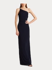 Lauren Ralph Lauren Belina Jersey One Shoulder Gown - Image 8 of 16