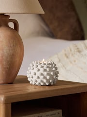 Natural Bobble Tea Light Candle Holder - Image 1 of 4