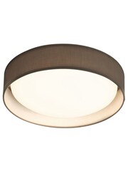 Searchlight White Laurel Grey LED Flush Ceiling Light - Image 2 of 3