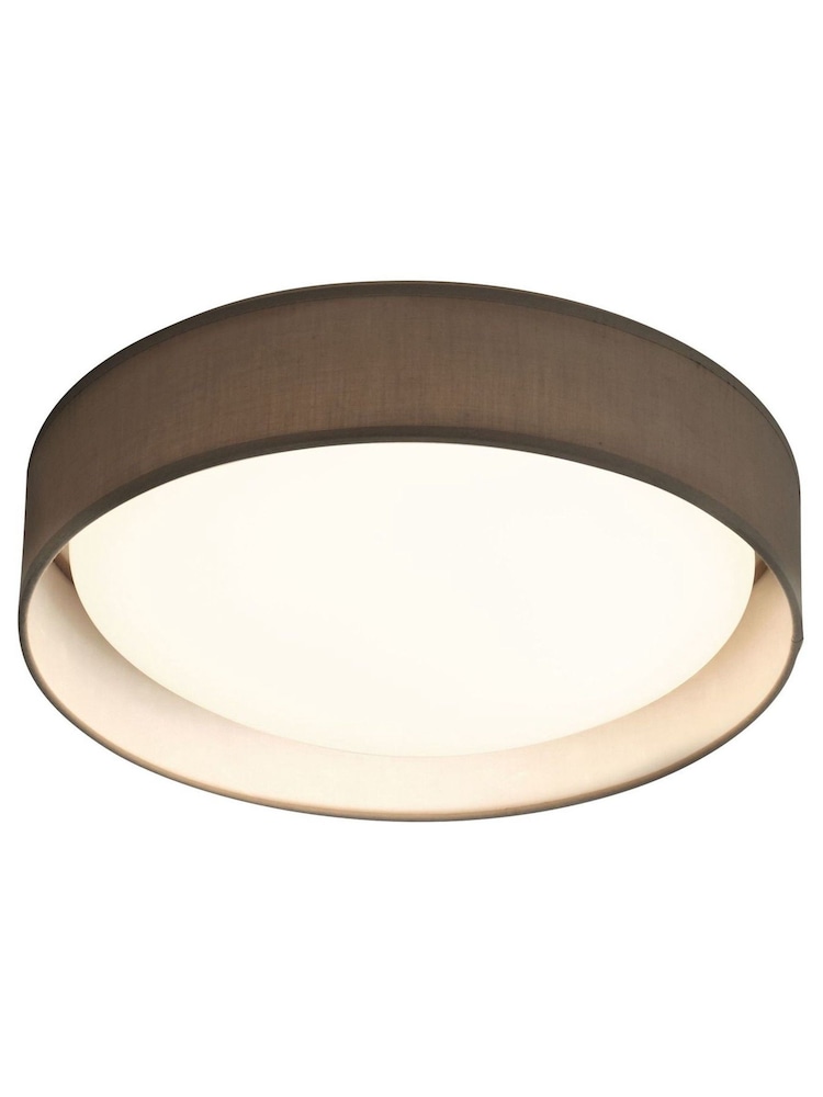 Searchlight White Laurel Grey LED Flush Ceiling Light - Image 2 of 3