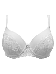 Pour Moi White Balcony St Tropez Padded Balcony Bra - Image 3 of 4