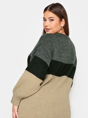 Yours Curve Black chrome True Knitwear Jumper - Image 3 of 4