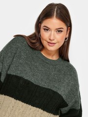 Yours Curve Black chrome True Knitwear Jumper - Image 4 of 4