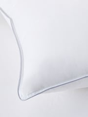 Set of 2 Super Firm 100% Cotton Duck Feather And Down Pillows - Image 2 of 2